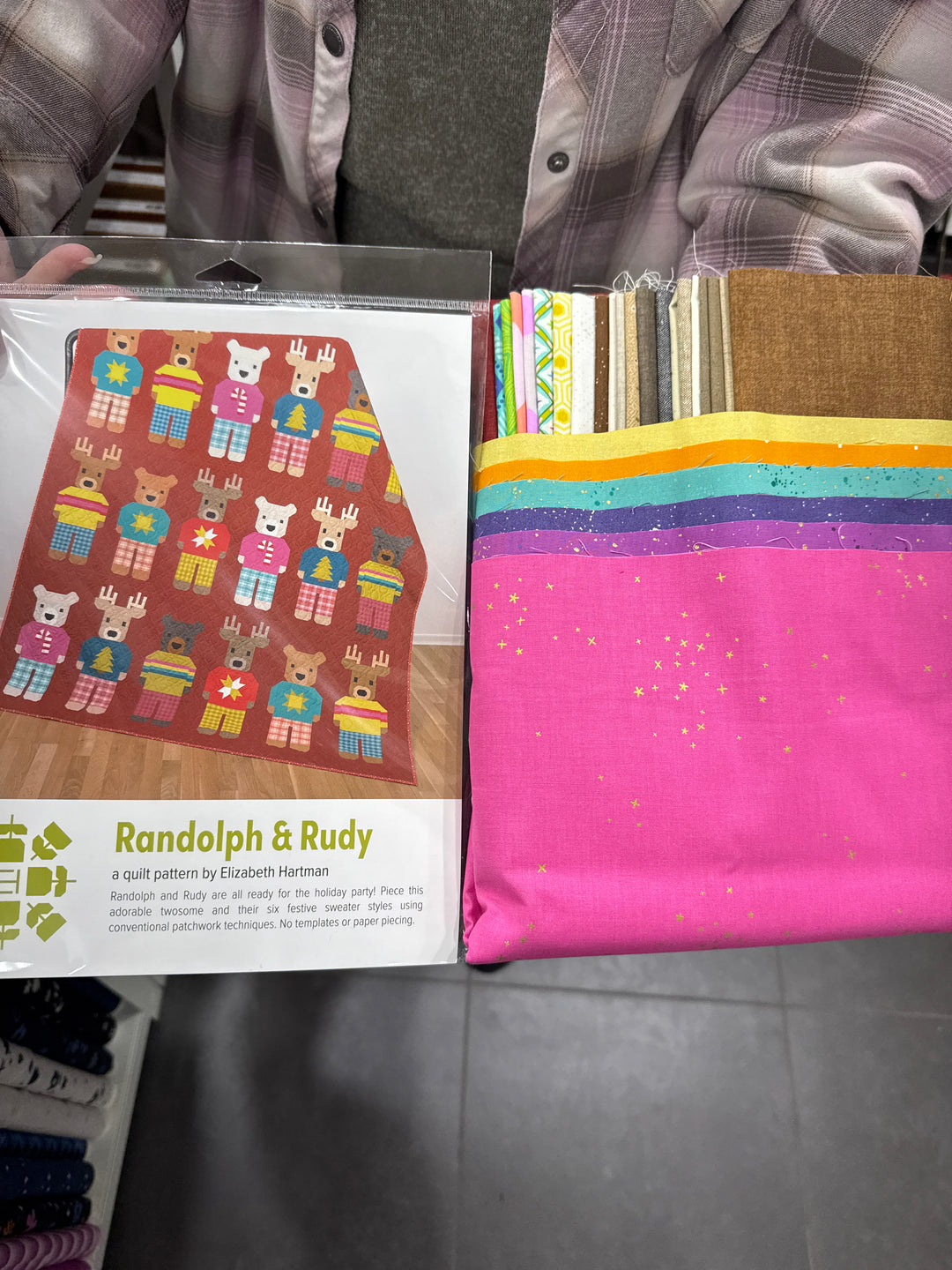Randolph and Rudy Quilt Kit - Small