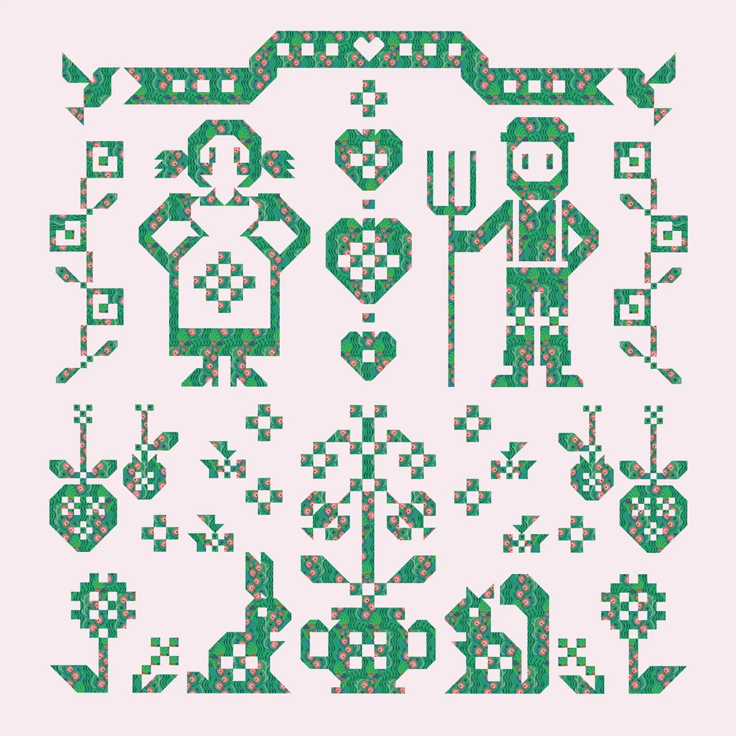 9-Patch Garden Quilt - Art East Quilting Co.