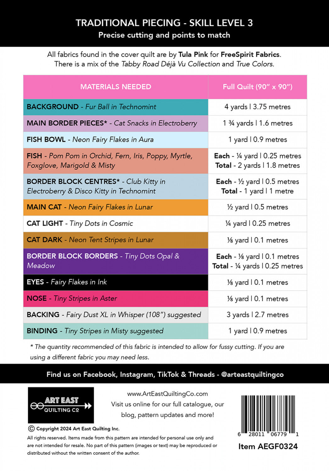 Gone Fishing - Art East Quilting