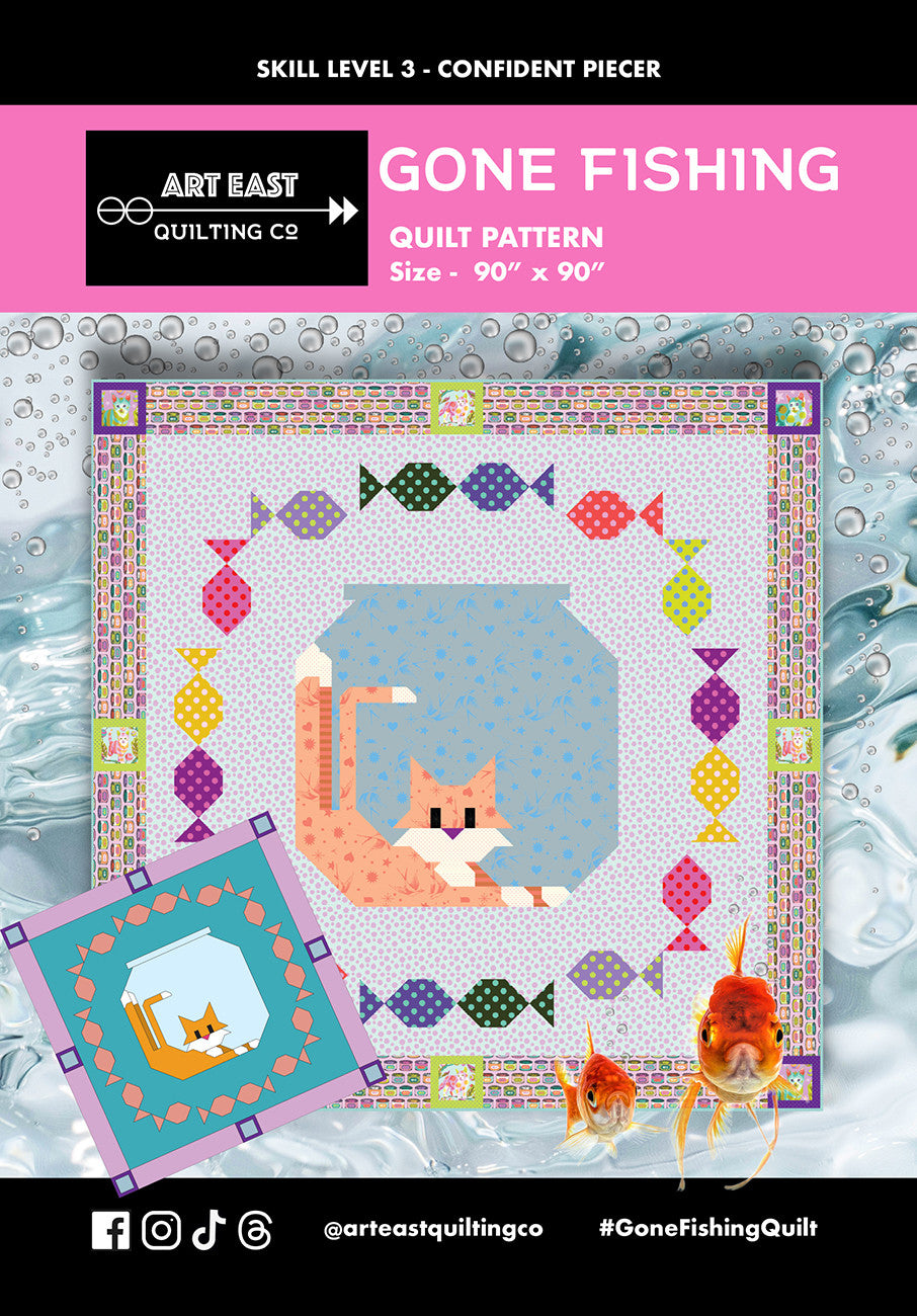 Gone Fishing Quilt Kit