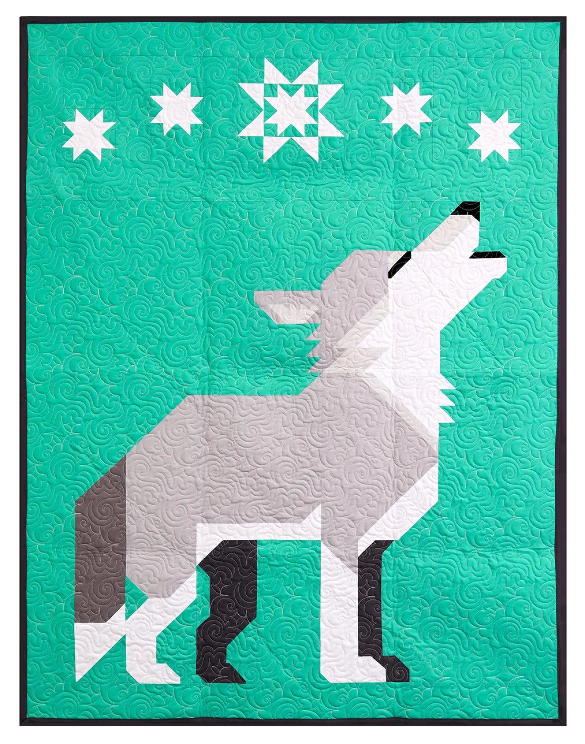 Night Howler - A Wolf Quilt Pattern - Art East Quilting Co.