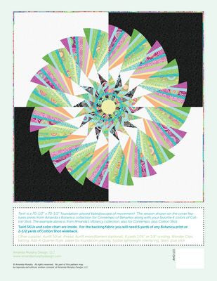 Twirl Quilt Pattern by Amanda Murphy
