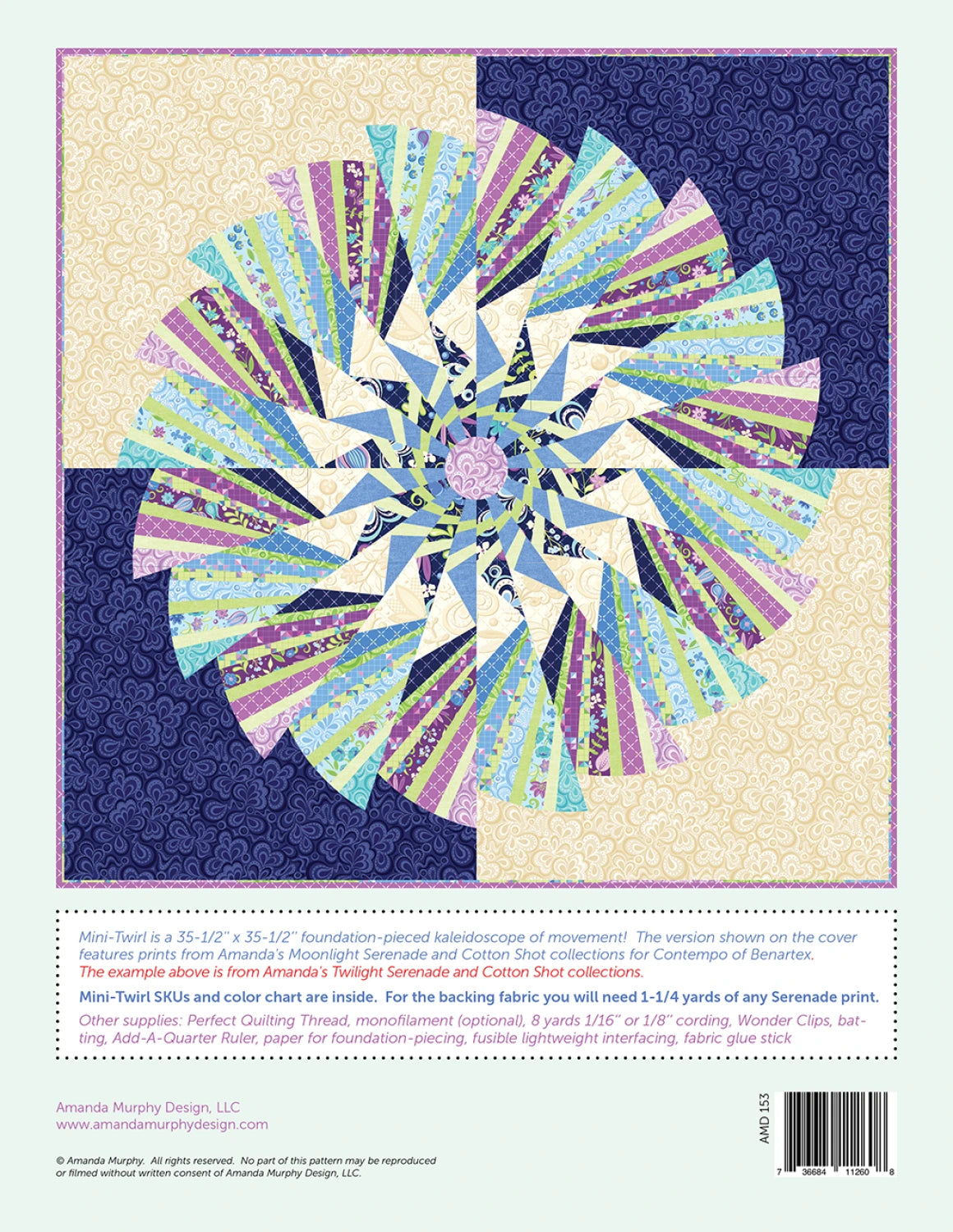Mini-Twirl Pattern - Amanda Murphy Design