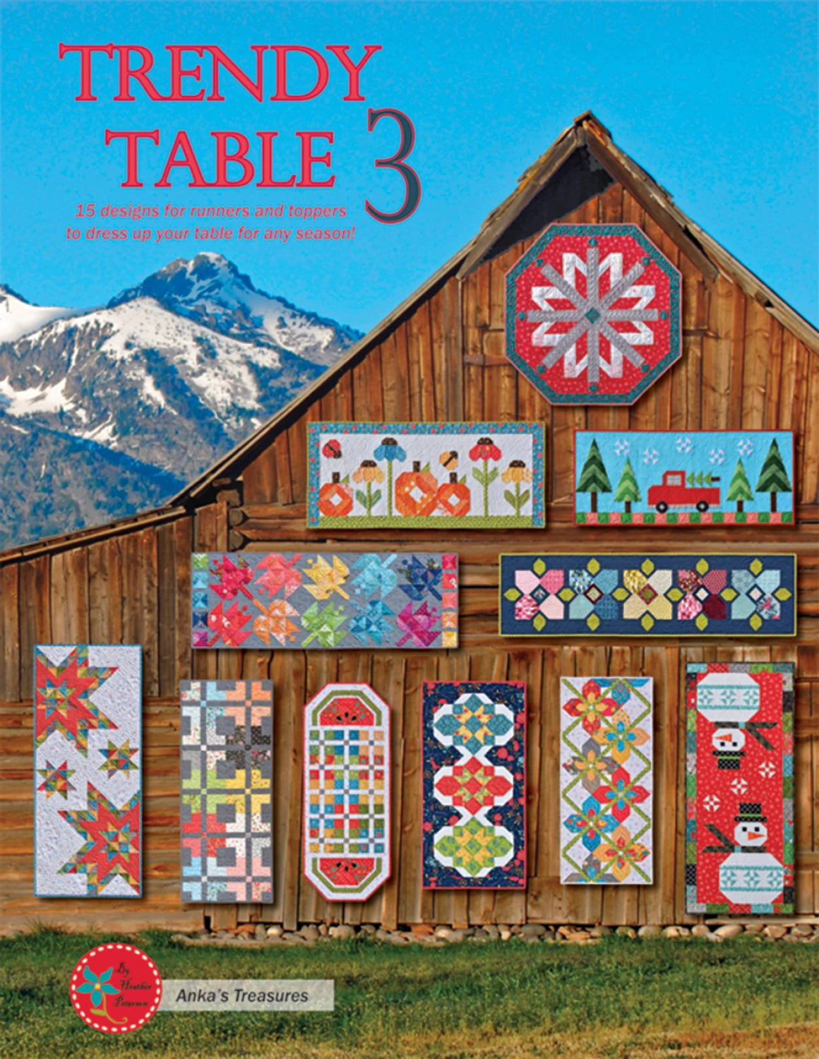 Trendy Table 3 Table Runner Book