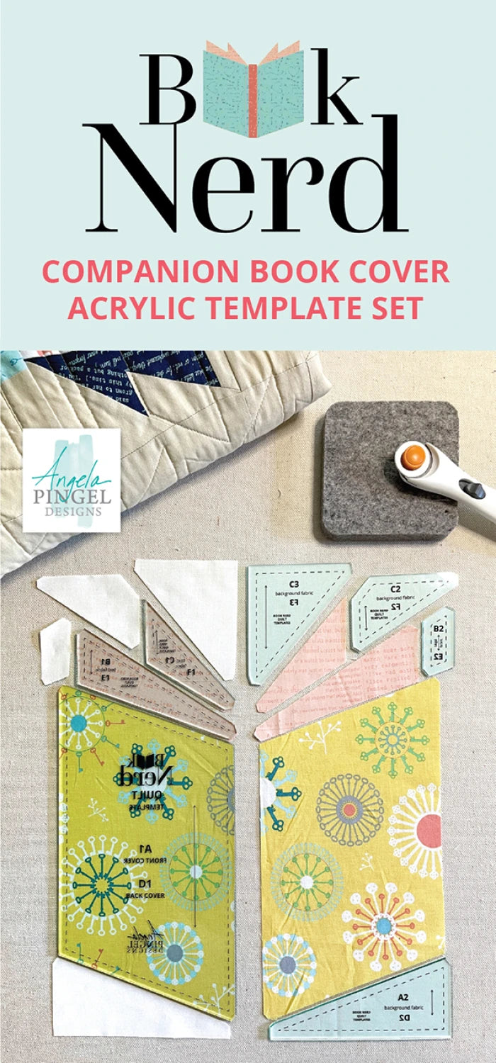 Book Nerd Companion - Book Cover Acrylic 7pc Template Set
