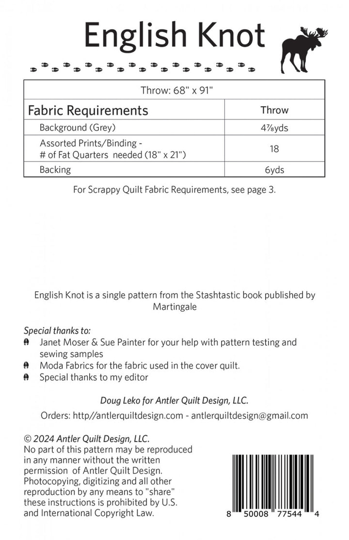 English Knot Quilt Pattern