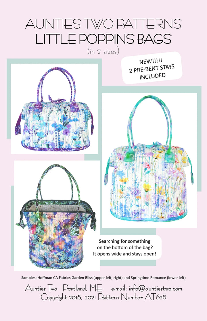 Little Poppins Bag - Aunties Two Patterns