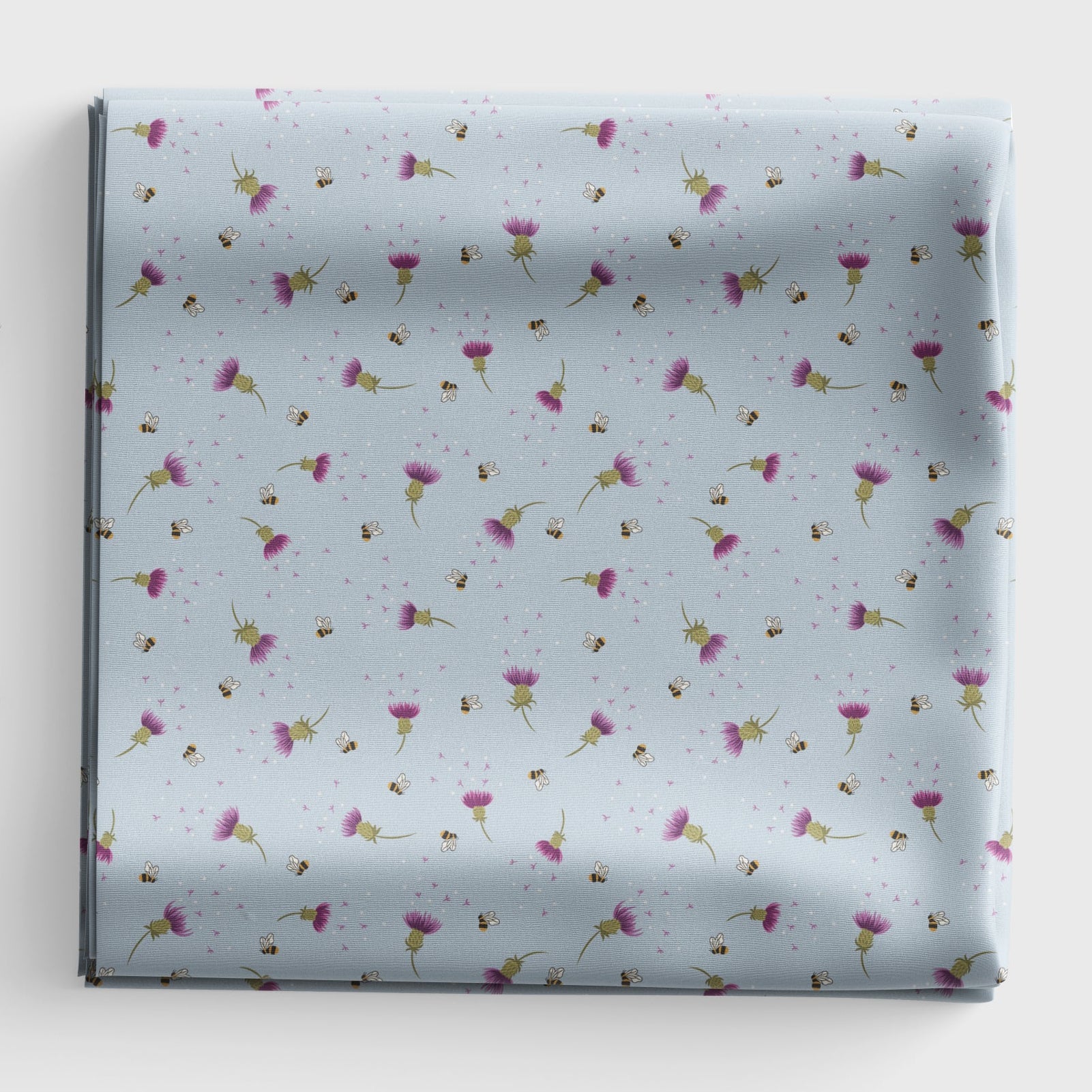 A Celtic Summer - Bee Thistle - Blue - A988B