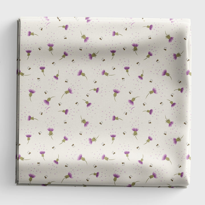A Celtic Summer - Bee Thistle - Cream - A988A