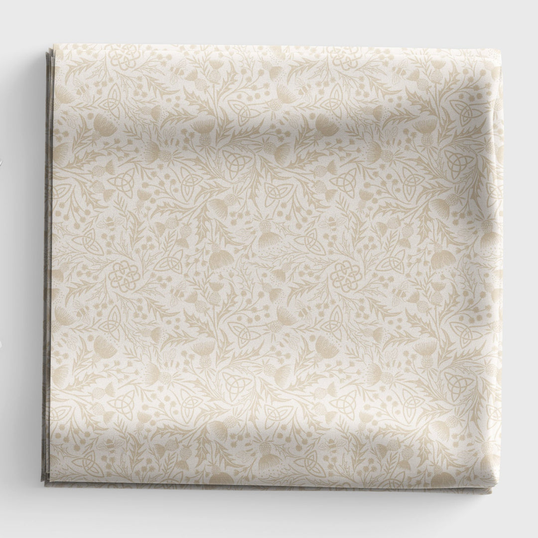 A Celtic Summer - Celtic Thistle - Cream on Cream - A990A