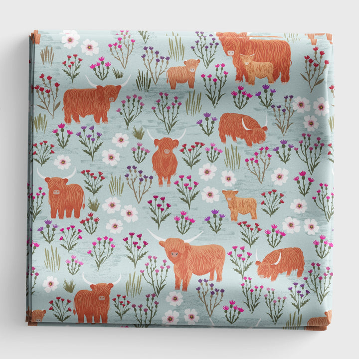 A Celtic Summer - Summer Meadow - Highland on Breezy Blue - A987B