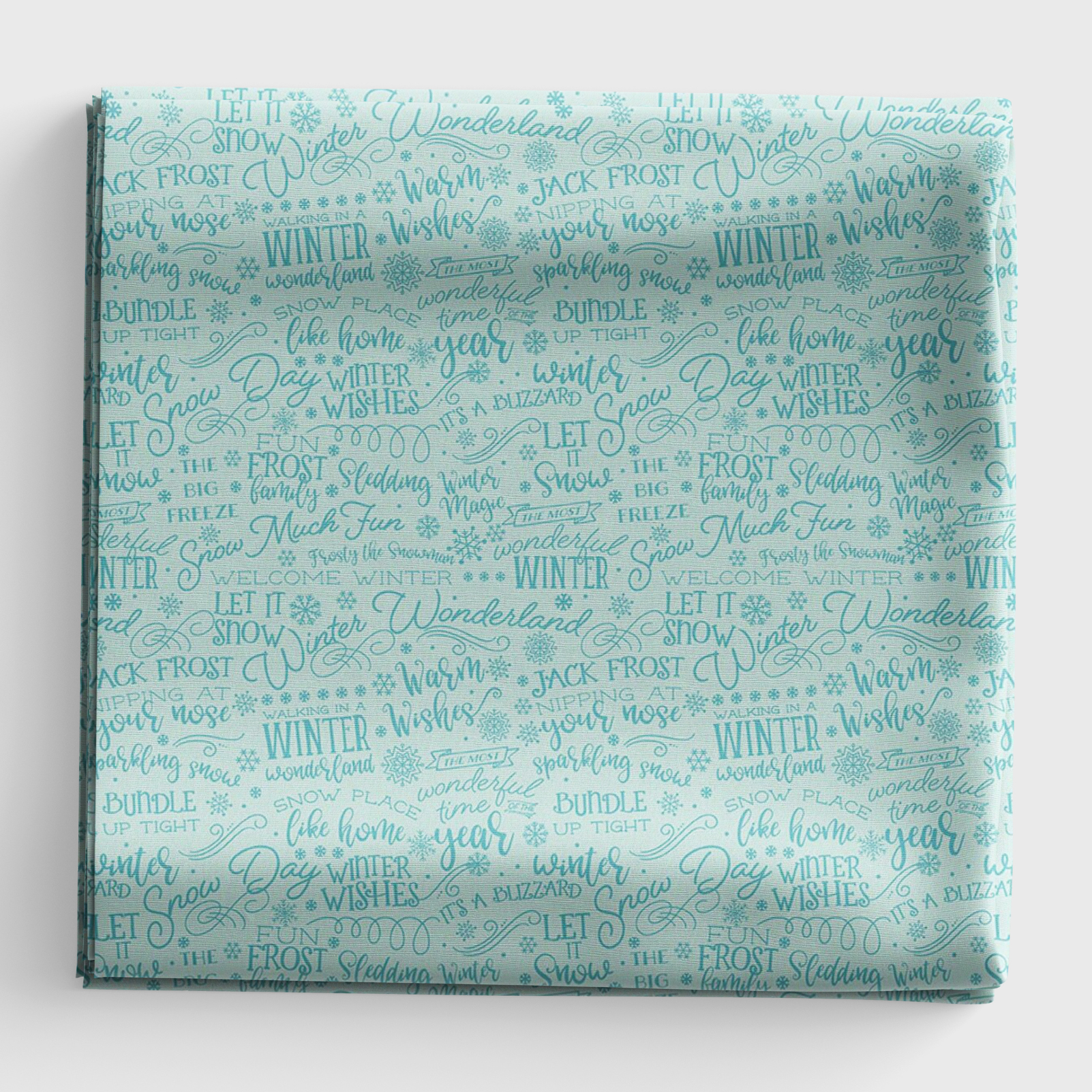 A Perfect Winter - Text - Powder - C17993-POWDER
