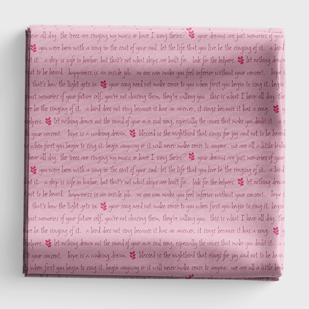 A Song To Sing - Soul Speak - Rose - A-1708-P