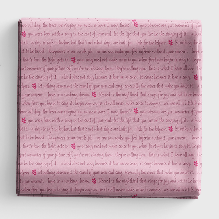 A Song To Sing - Soul Speak - Rose - A-1708-P