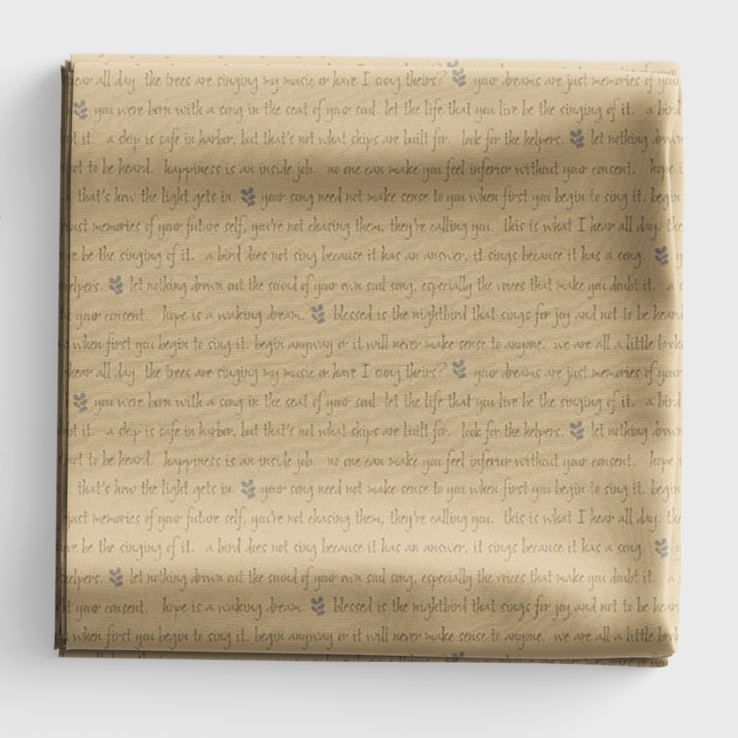 A Song To Sing - Soul Speak - Sand - A-1708-N