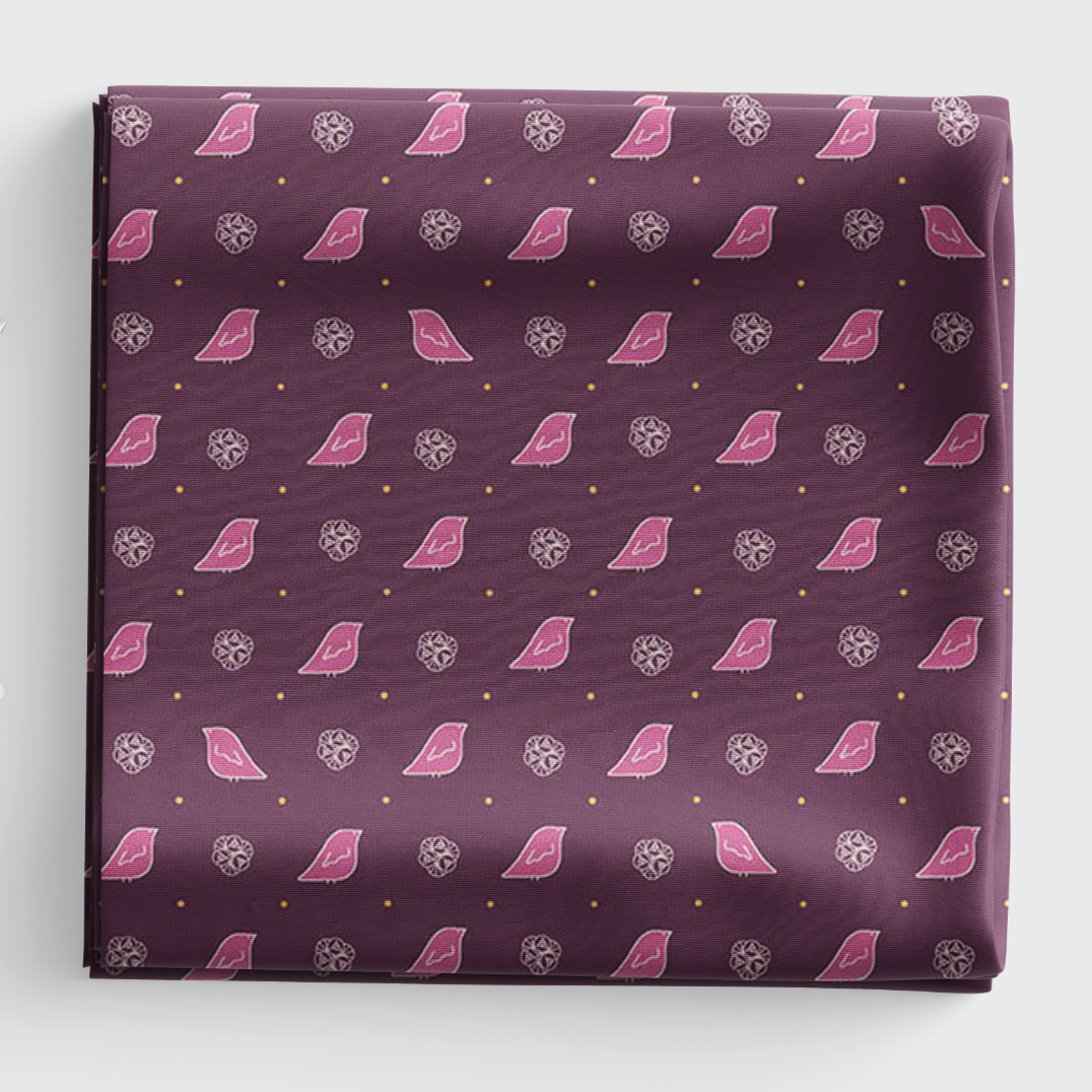 A Song To Sing - Widdershins Wren - Eggplant - A-1705-P