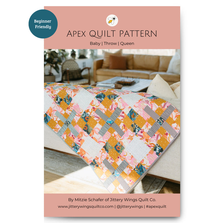 Apex Quilt Pattern - Jittery Wings
