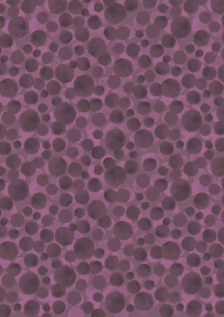 Bumbleberries - Seasonal - Aubergine - BBS5