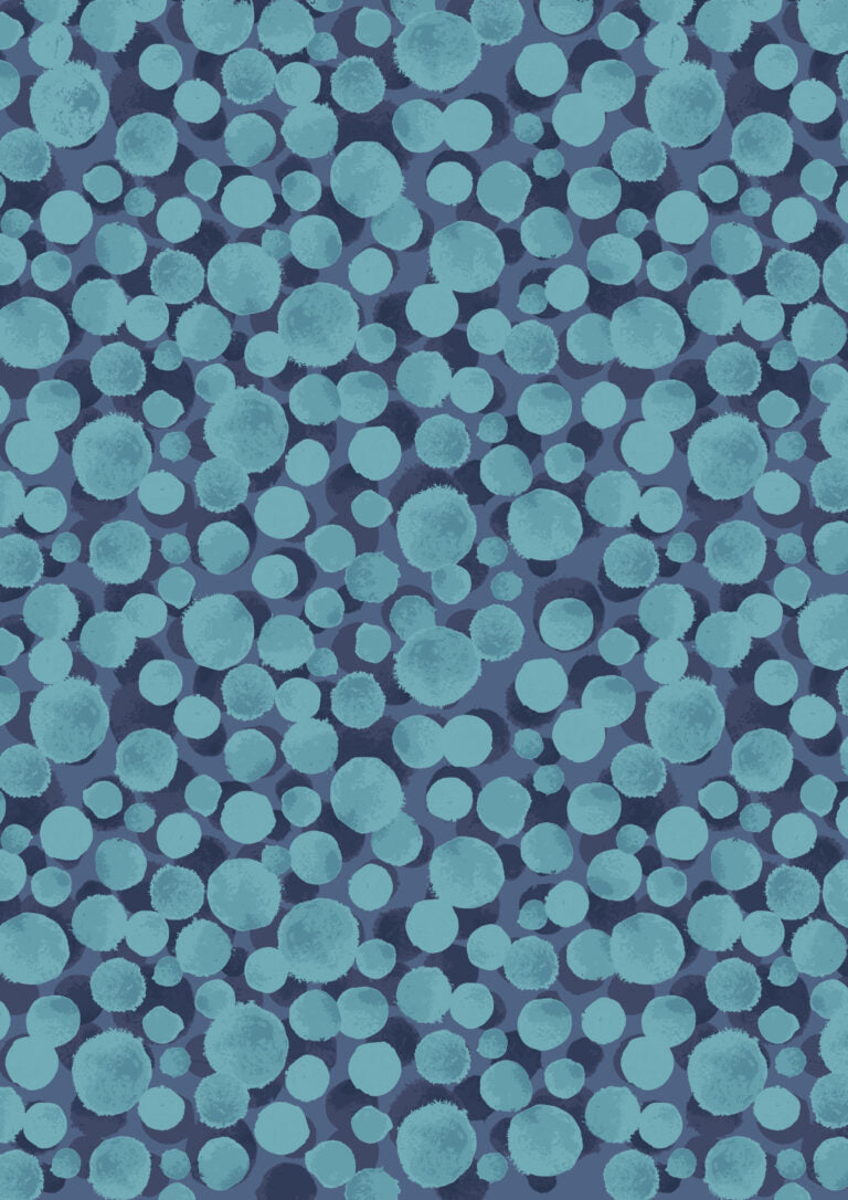 Bumbleberries - Seasonal - Multi Blue - BBS9