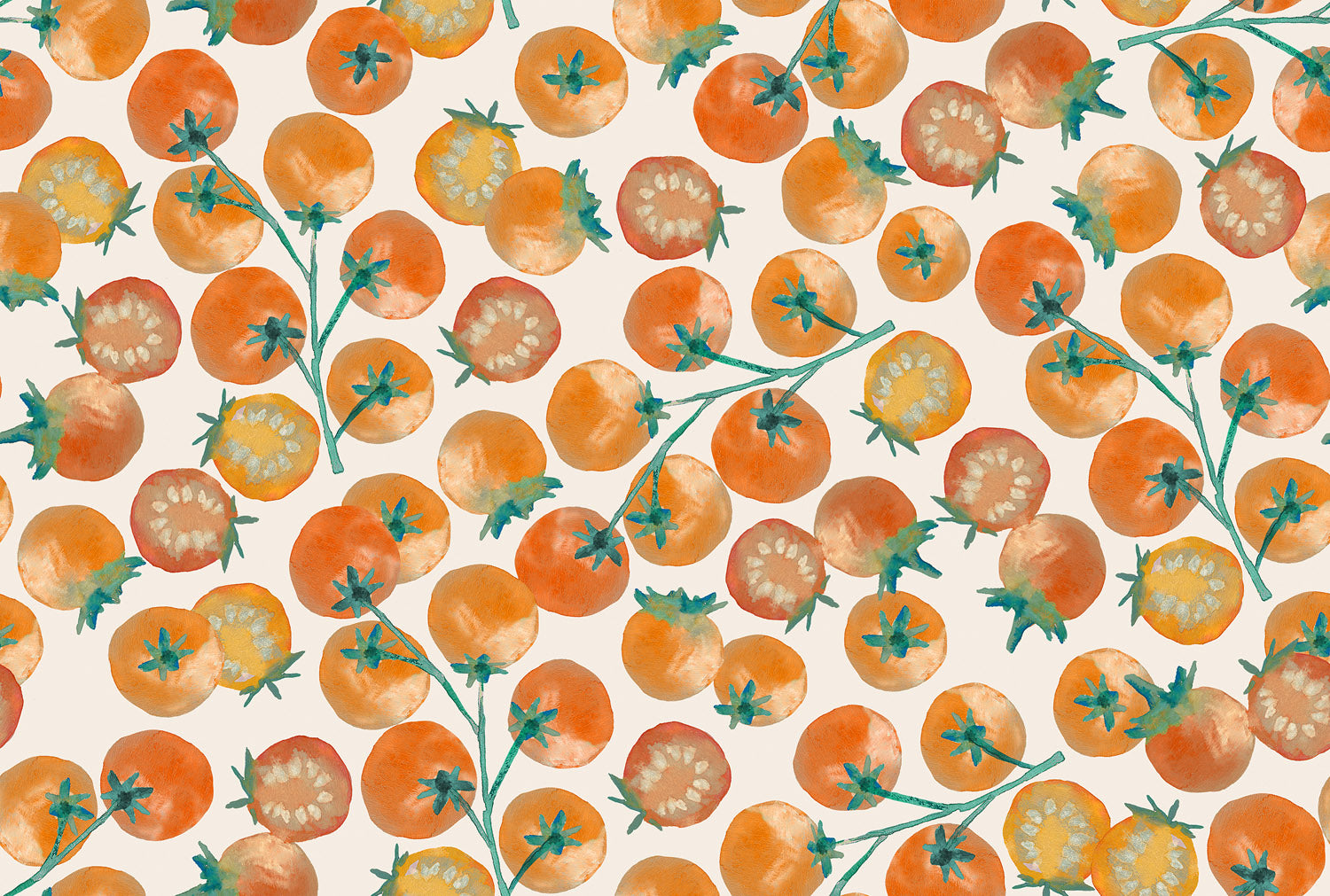 Vegetable Patch - Vine Tomatoes - Orange - BG080
