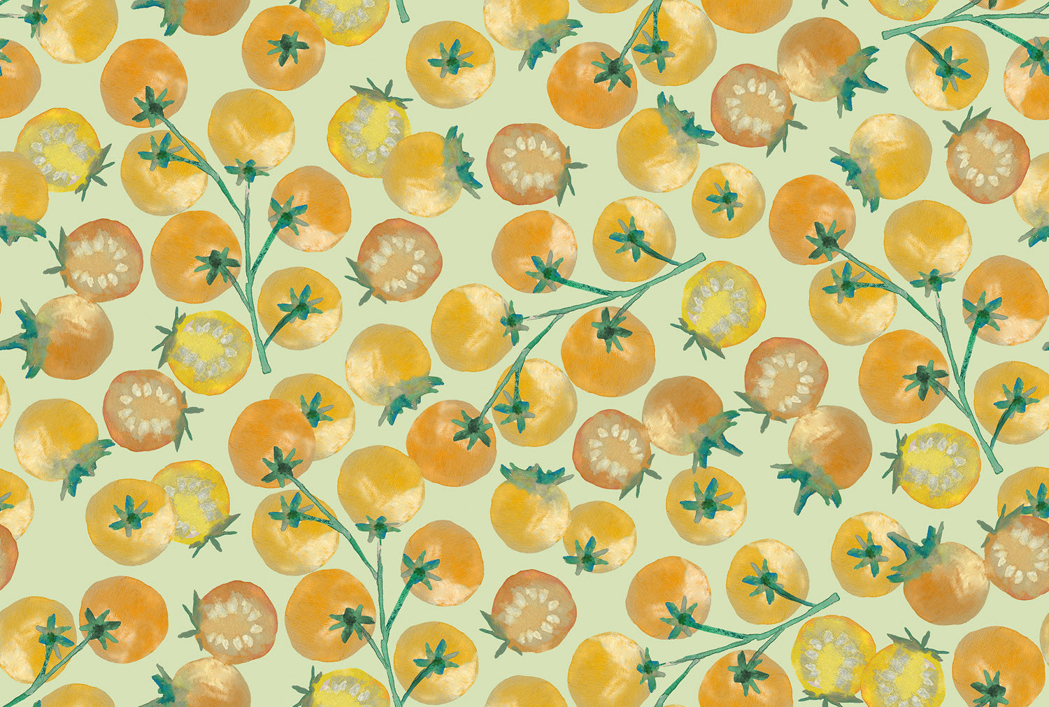 Vegetable Patch - Vine Tomatoes - Yellow - BG081