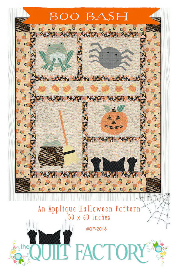 Boo Bash Quilt Pattern - The Quilt Factory