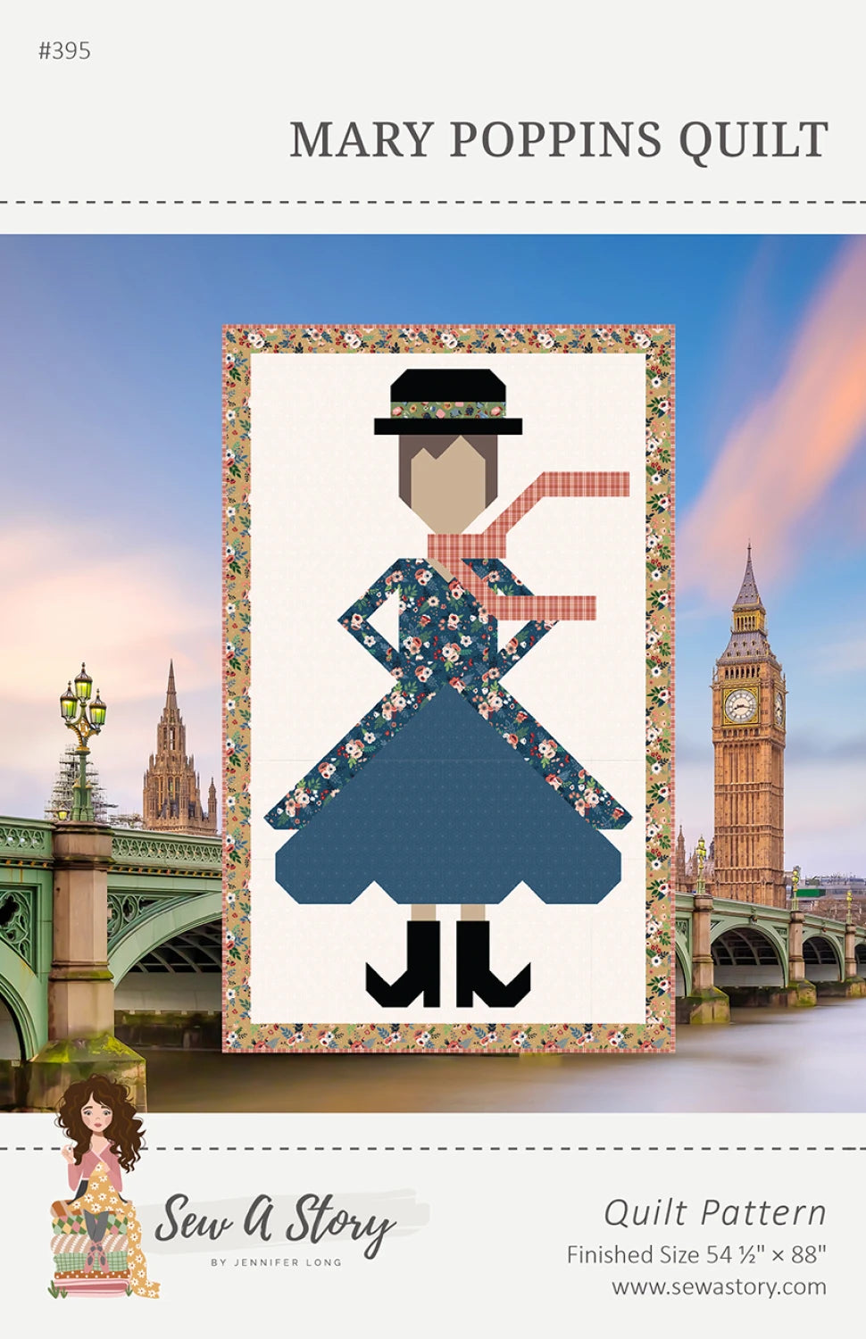 Mary Poppins Quilt Pattern - Sew A Story
