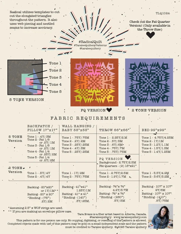 Radical - Taralee Quiltery