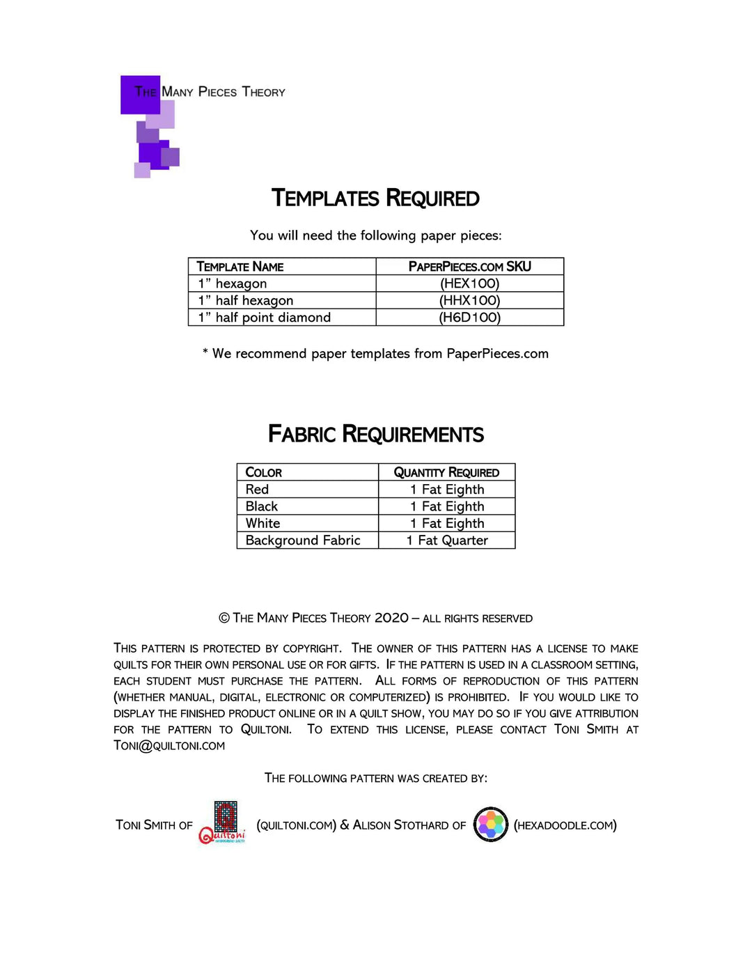 English Paper Piecing: Monster Ball - Quiltoni