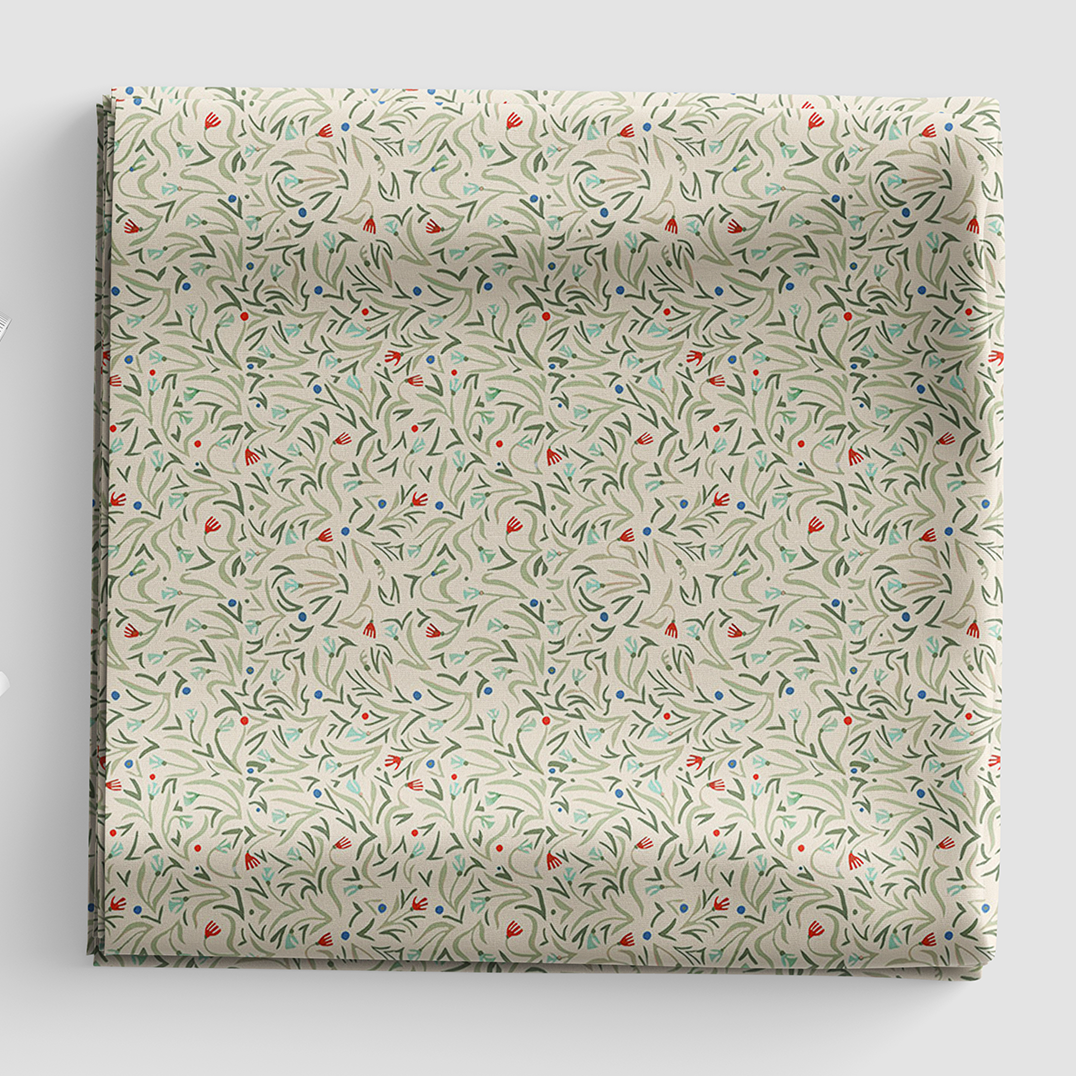 Backyard Wonder - Field of Flowers - Cream - PWAT011.CREAM