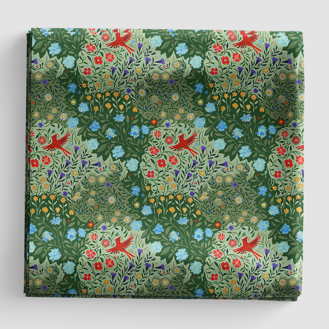 Backyard Wonder - Through the Garden - Green - PWAT003.GREEN