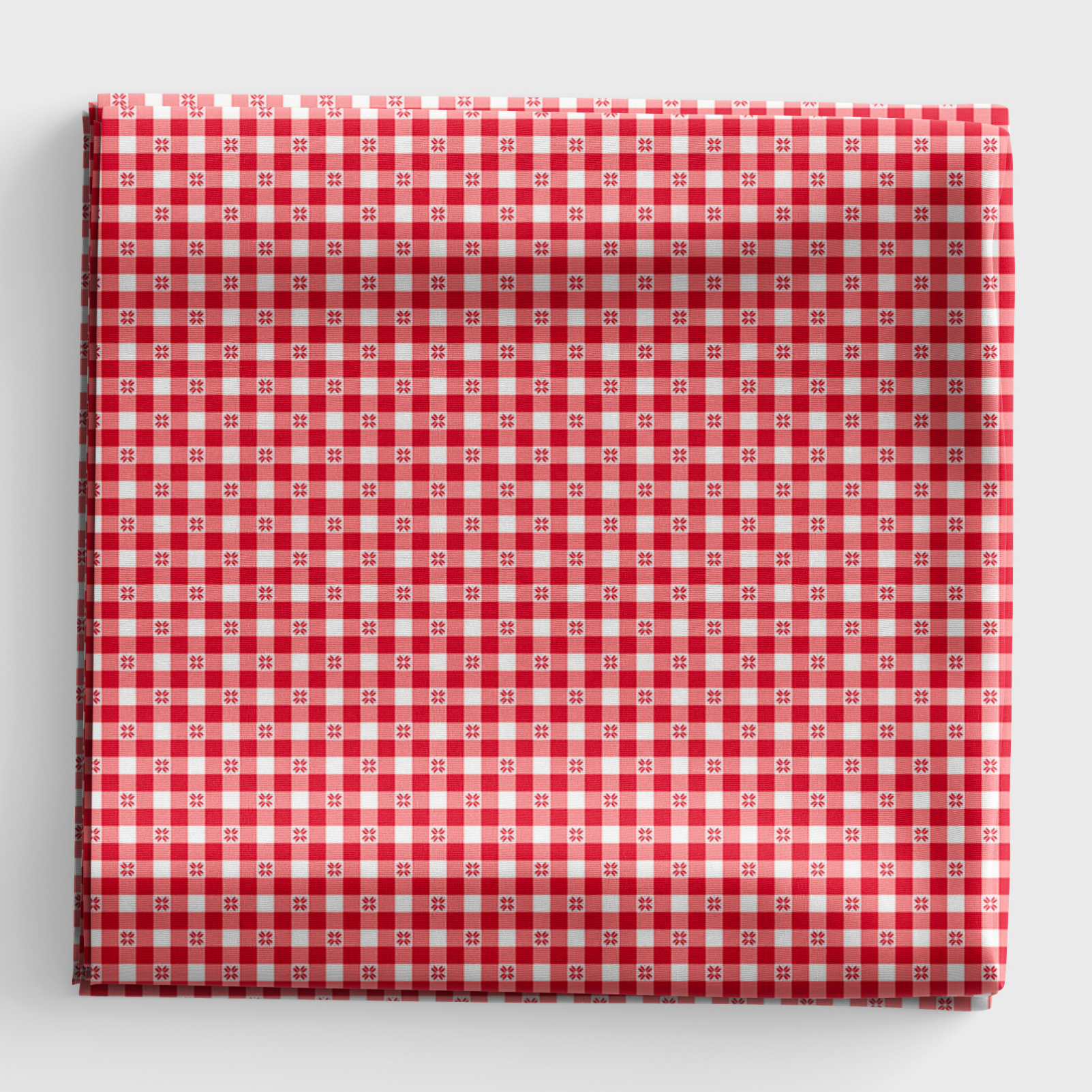 Barnyard Christmas - Gingham - Red - 28806-24