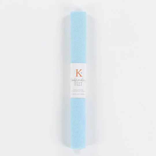 Ice Blue Embroidery Felt - Kimberbell