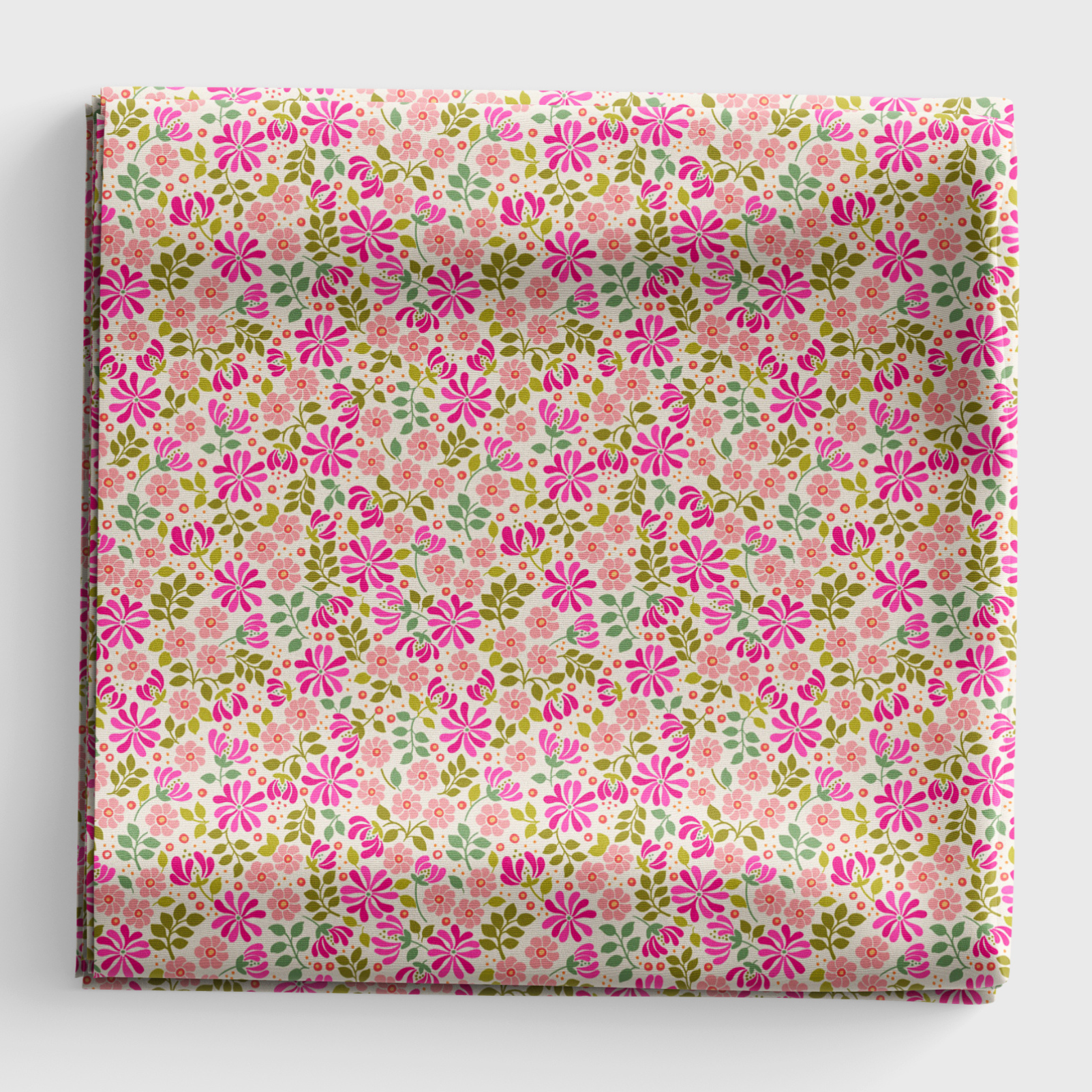 Boho Blooms - Floral Burst - Pinks and Green - L15A