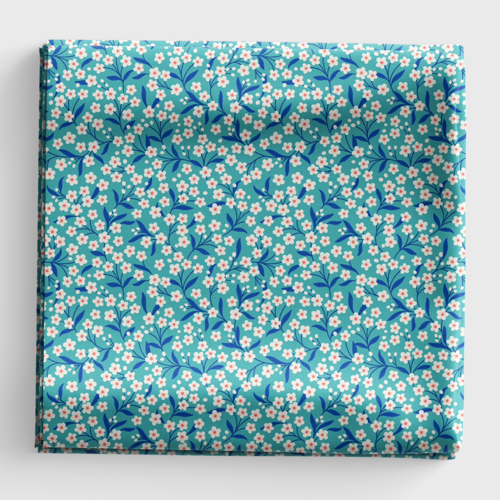 Boho Blooms - Flower Sprigs - Turquoise and Blue - L14A