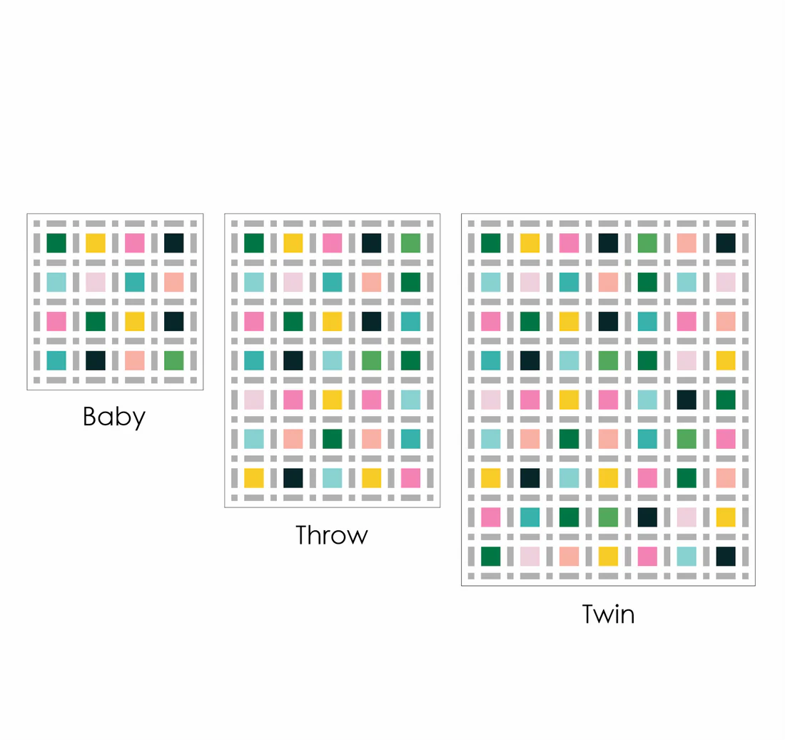Broken Frames Quilt Pattern - Meadow Mist Designs