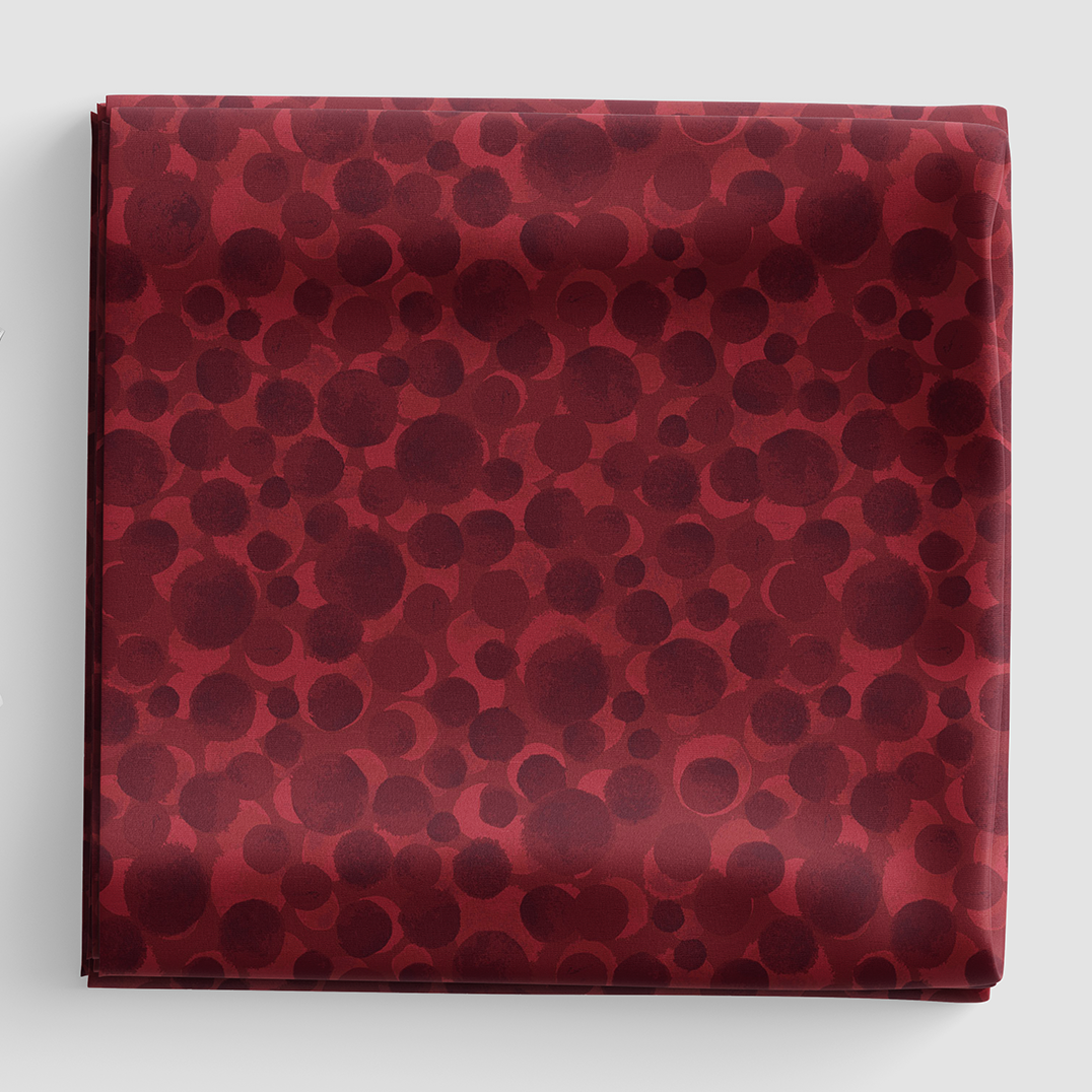 Bumbleberries - Dark Red - BB026 - Lewis & Irene