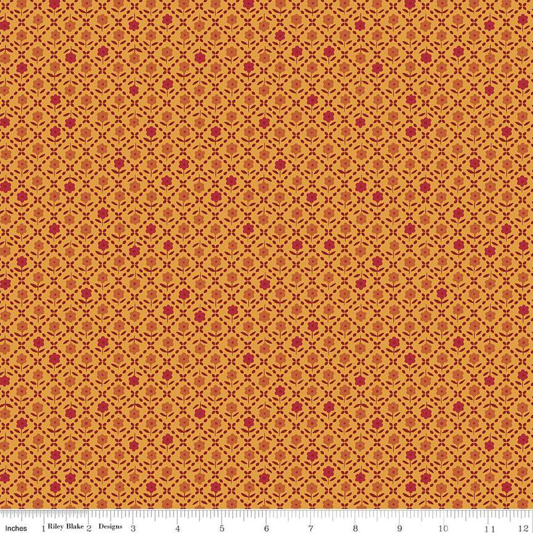 Lori Holt - Bee Plaids - Zinnia - C12024-Autumn