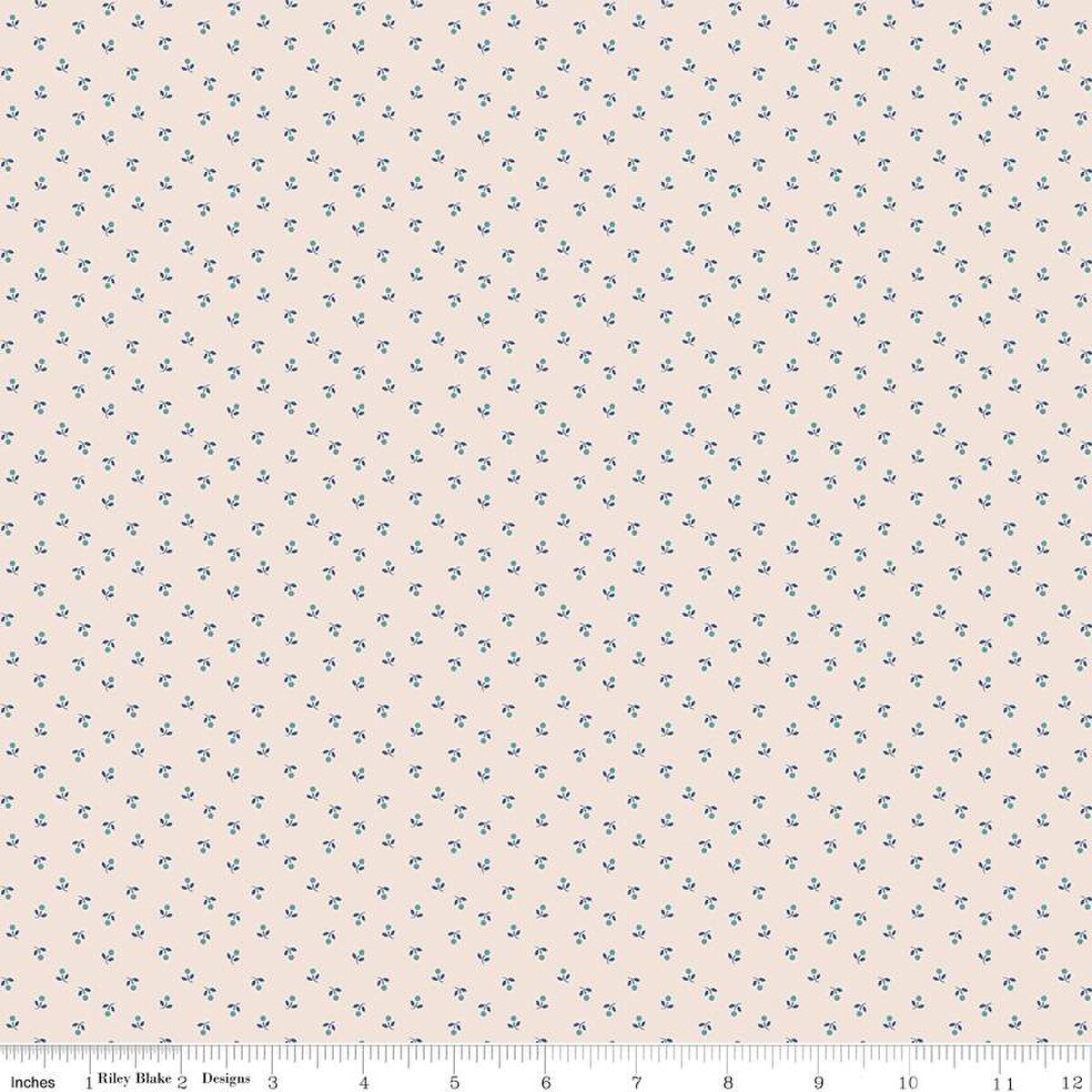 Mercantile - Sweet Background Denim - C14405-Denim