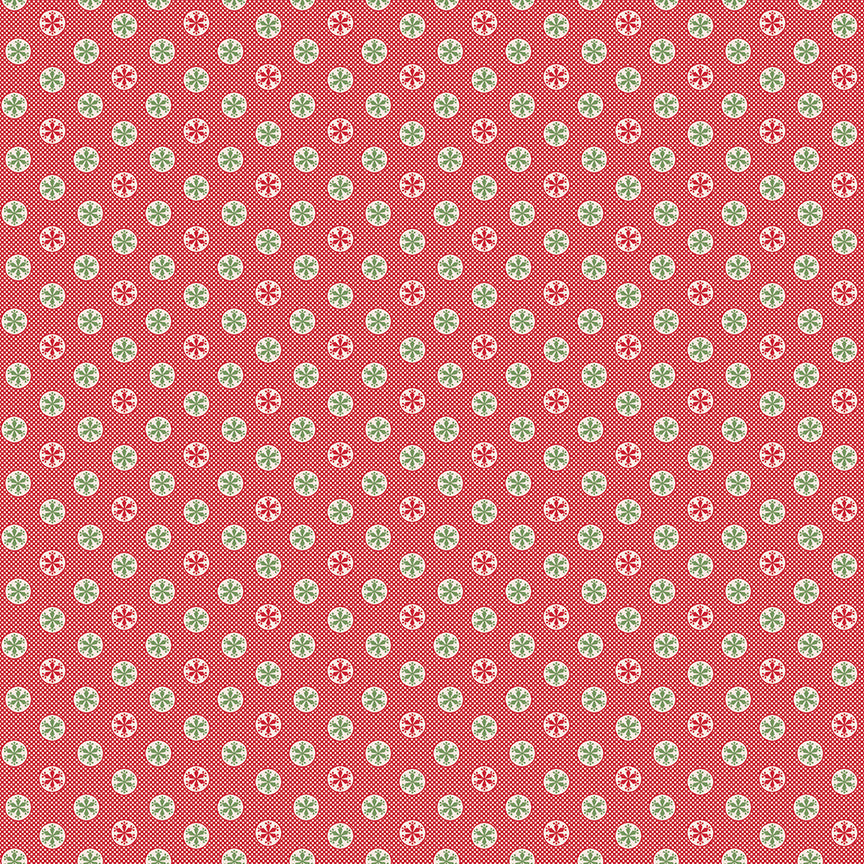 Hometown Holiday - Snowflake - Riley Red - C14913-RILEYRED