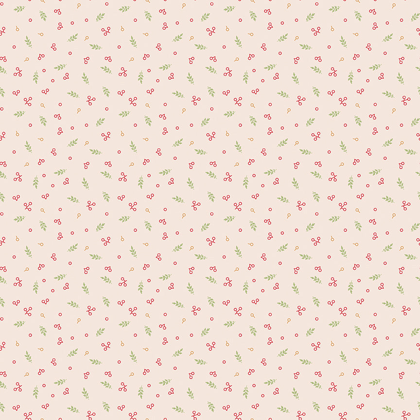 Hometown Holiday - Berries - Latte - C14918-LATTE