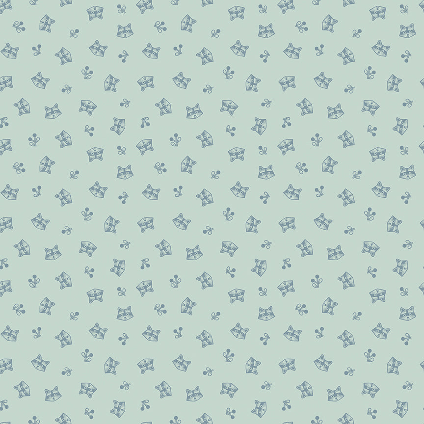 Twilight Creatures - Raccoons - Mint - C15364-MINT