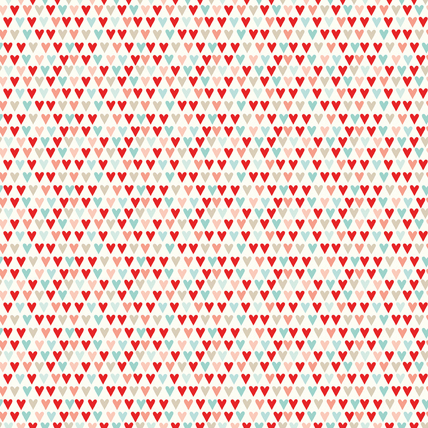 You & Me - Hearts - C15403-Cream