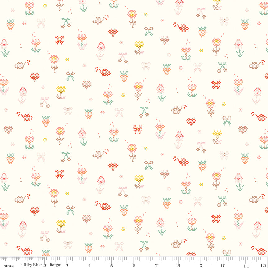 Sunsetridge - Mosaic Cream - C15734-CREAM