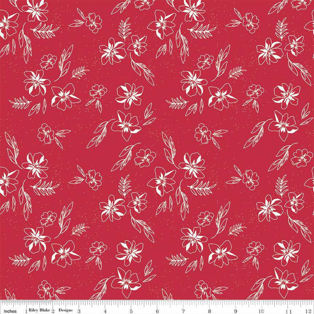 Berry Market - Beverly McCullough - Sketches Red - C15743-RED