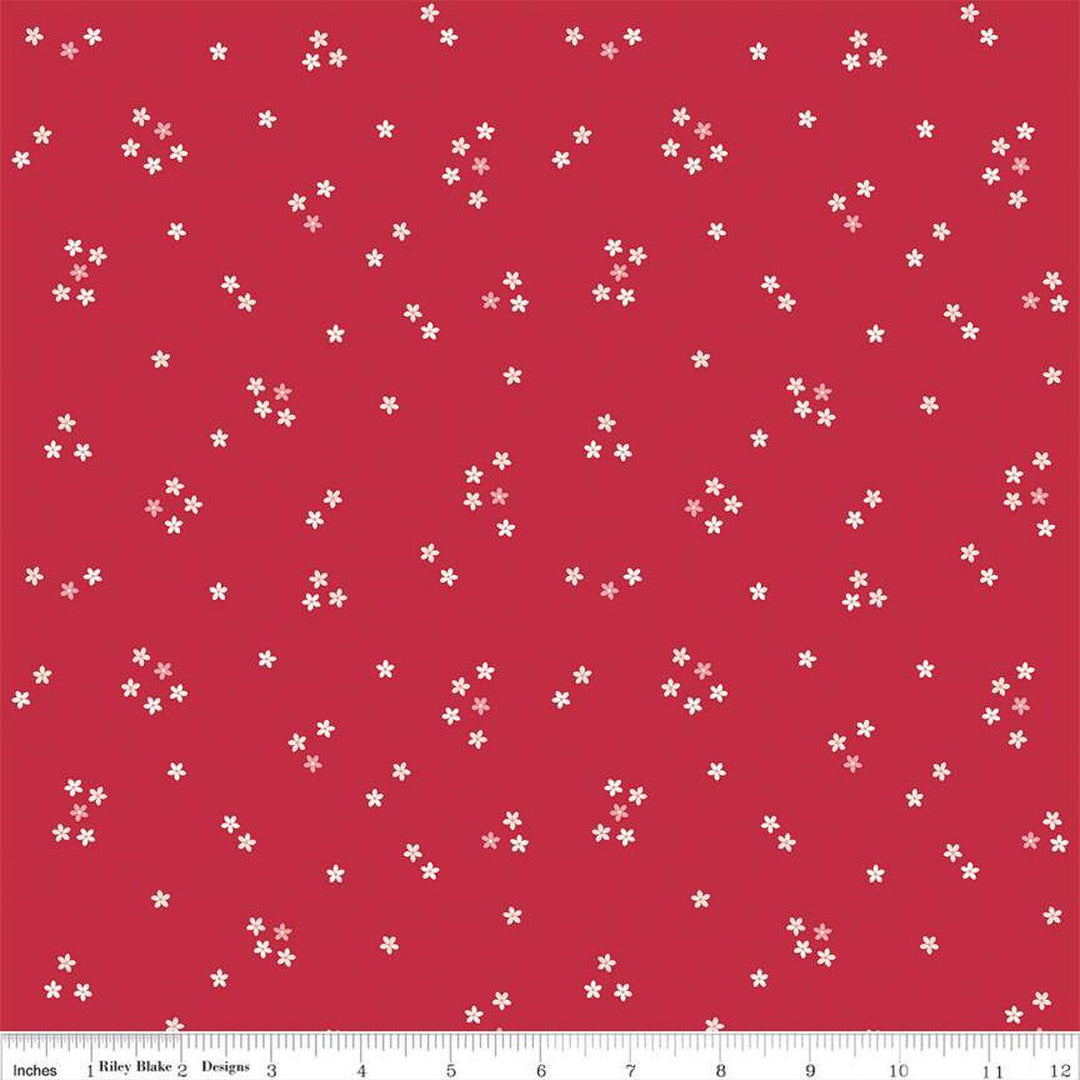 Berry Market - Beverly McCullough - Flowers Red - C15746-RED
