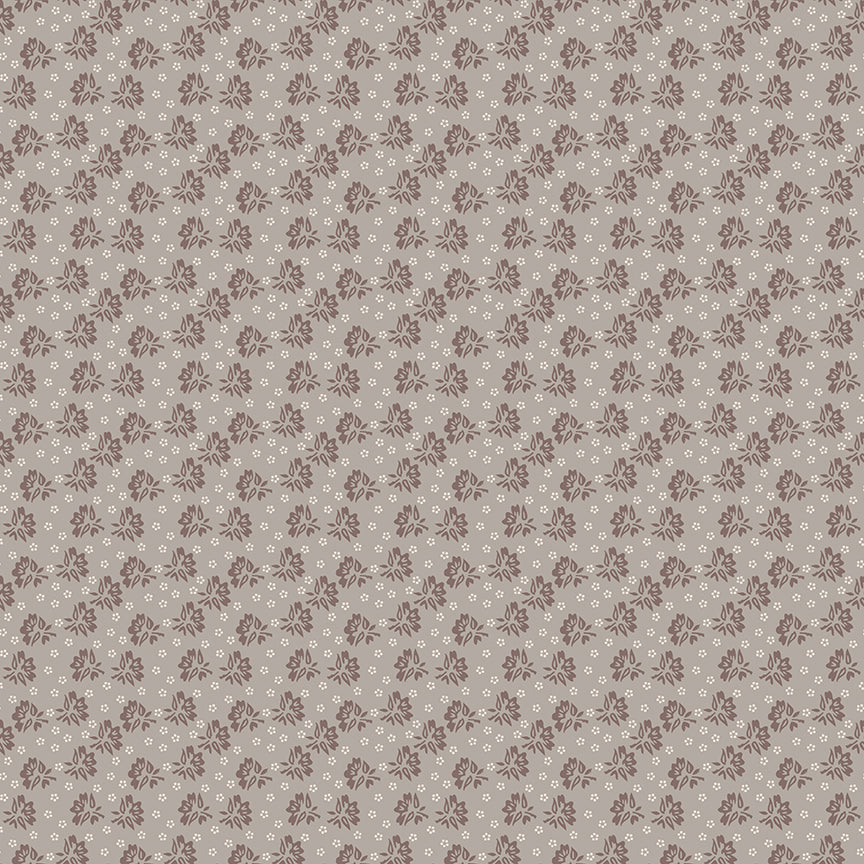 Piece & Plenty - Floribunda Pewter - C15876-PEWTER