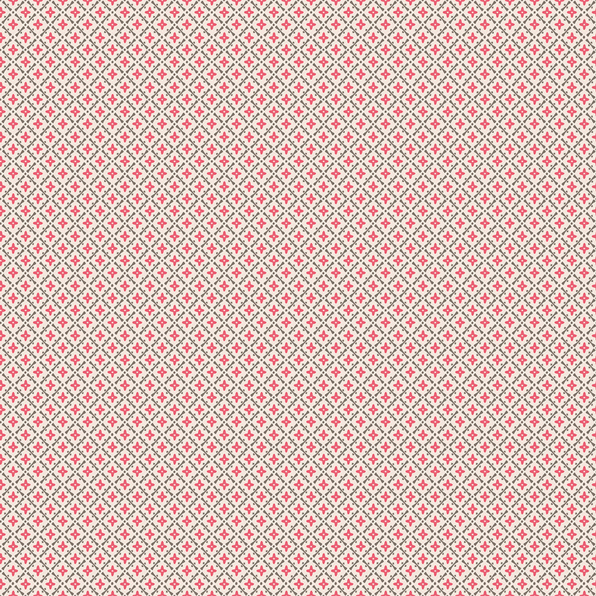 Piece & Plenty - Lattice Tea Rose - C15879-TEAROSE