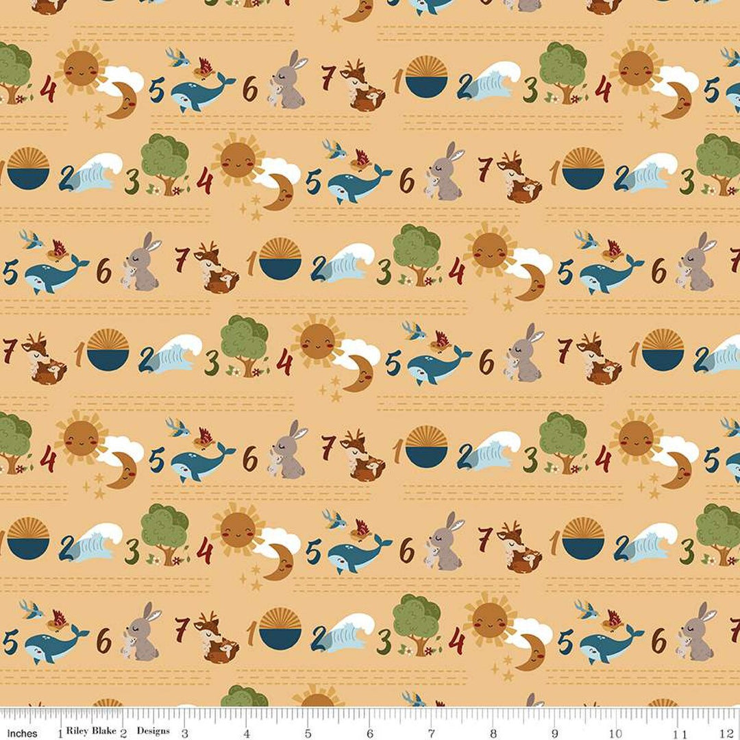 Created With Love - Riley Blake Designs - Seven Days Sunshine - C15972-SUNSHINE