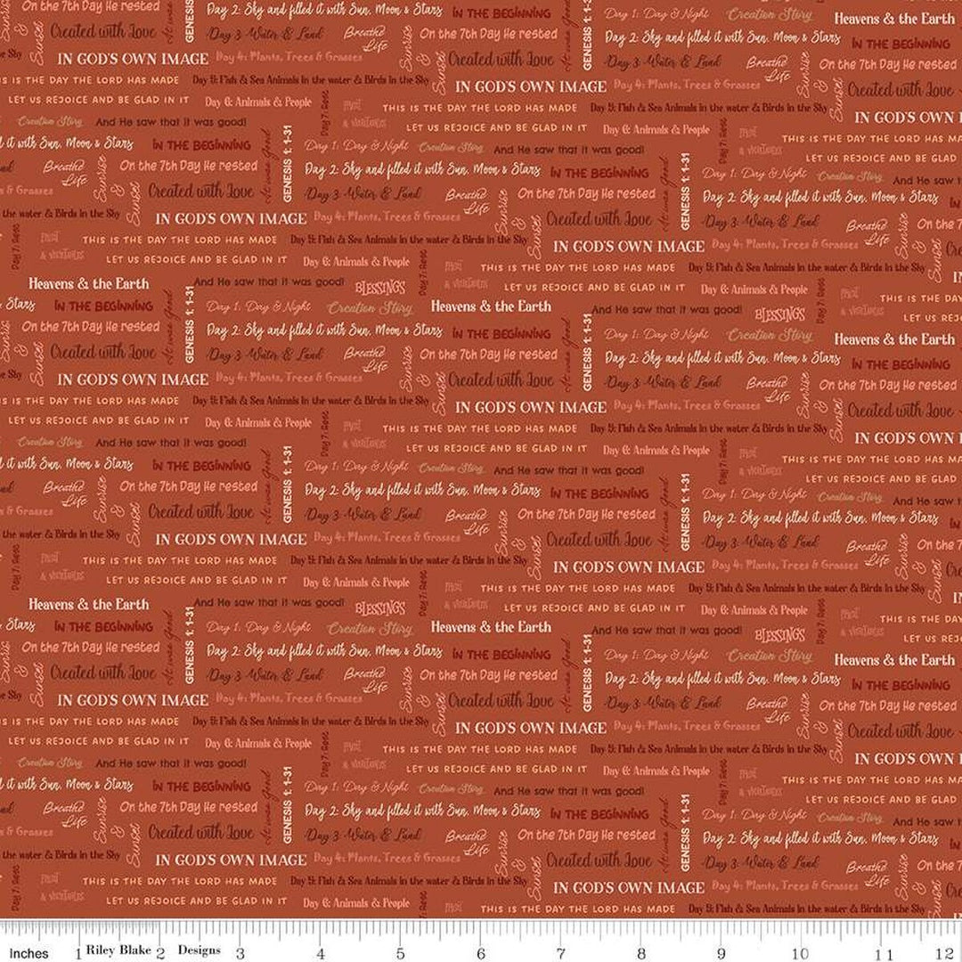 Created With Love - Riley Blake Designs - Written Clay - C15974-CLAY